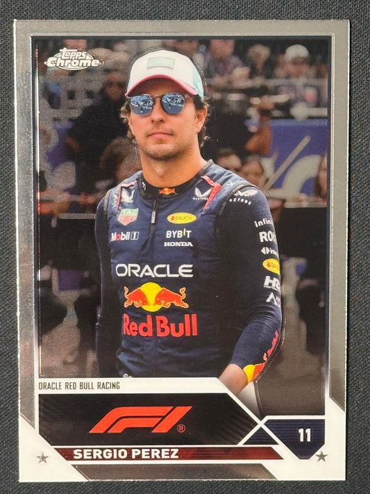 2023 Topps Chrome Formula 1 #11 Sergio Perez