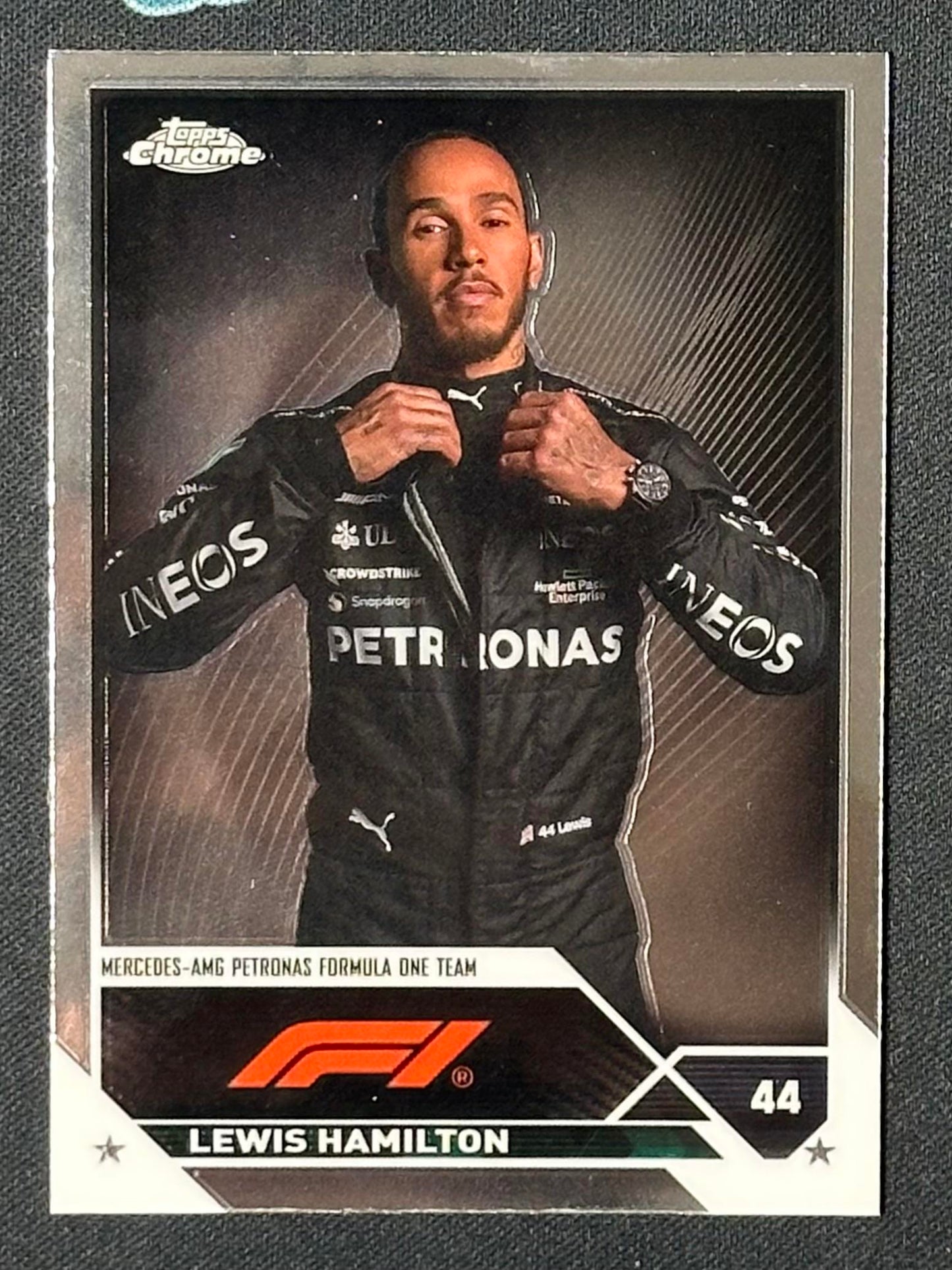2023 Topps Chrome Formula 1 #21a Lewis Hamilton