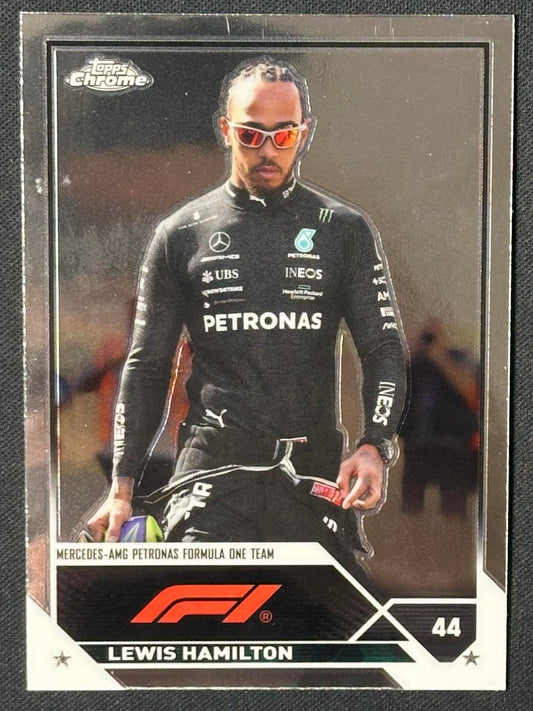 2023 Topps Chrome Formula 1 #23 Lewis Hamilton