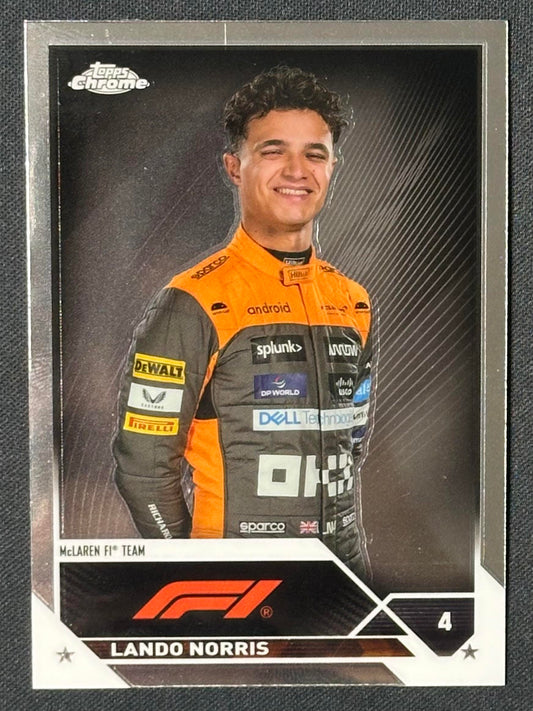 2023 Topps Chrome Formula 1 #25 Lando Norris