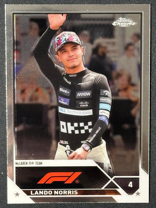 2023 Topps Chrome Formula 1 #27 Lando Norris