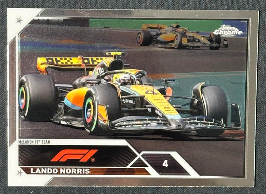 2023 Topps Chrome Formula 1 #28 Lando Norris