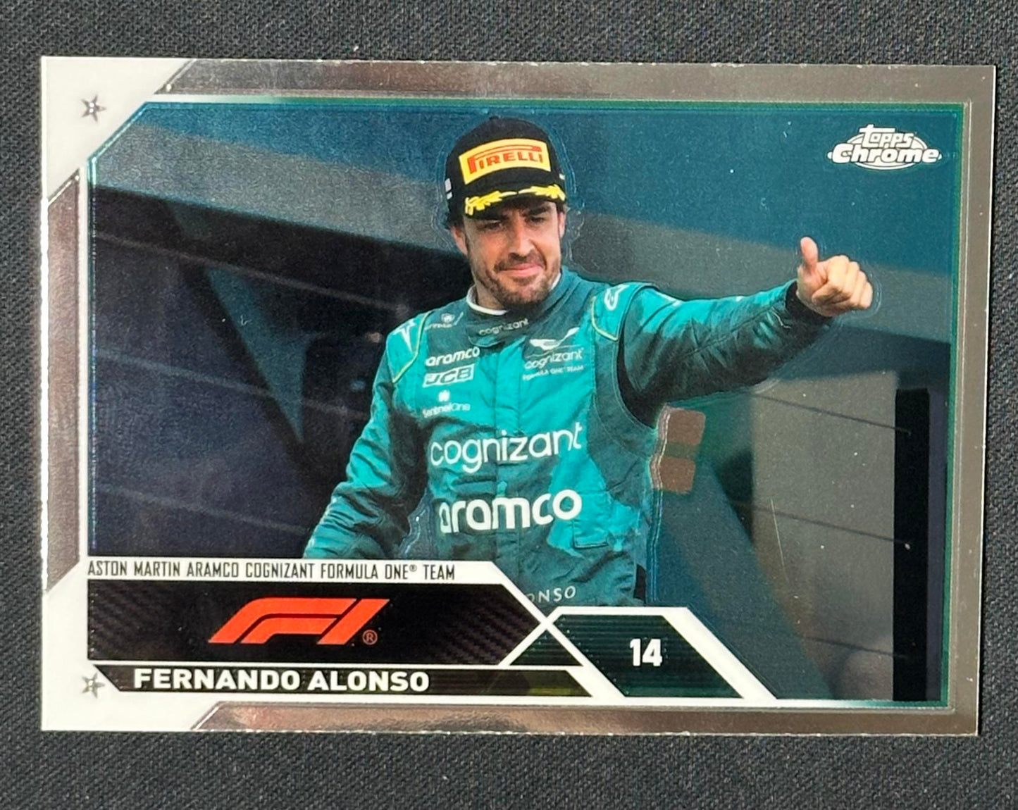 2023 Topps Chrome Formula 1 #33 Fernando Alonso