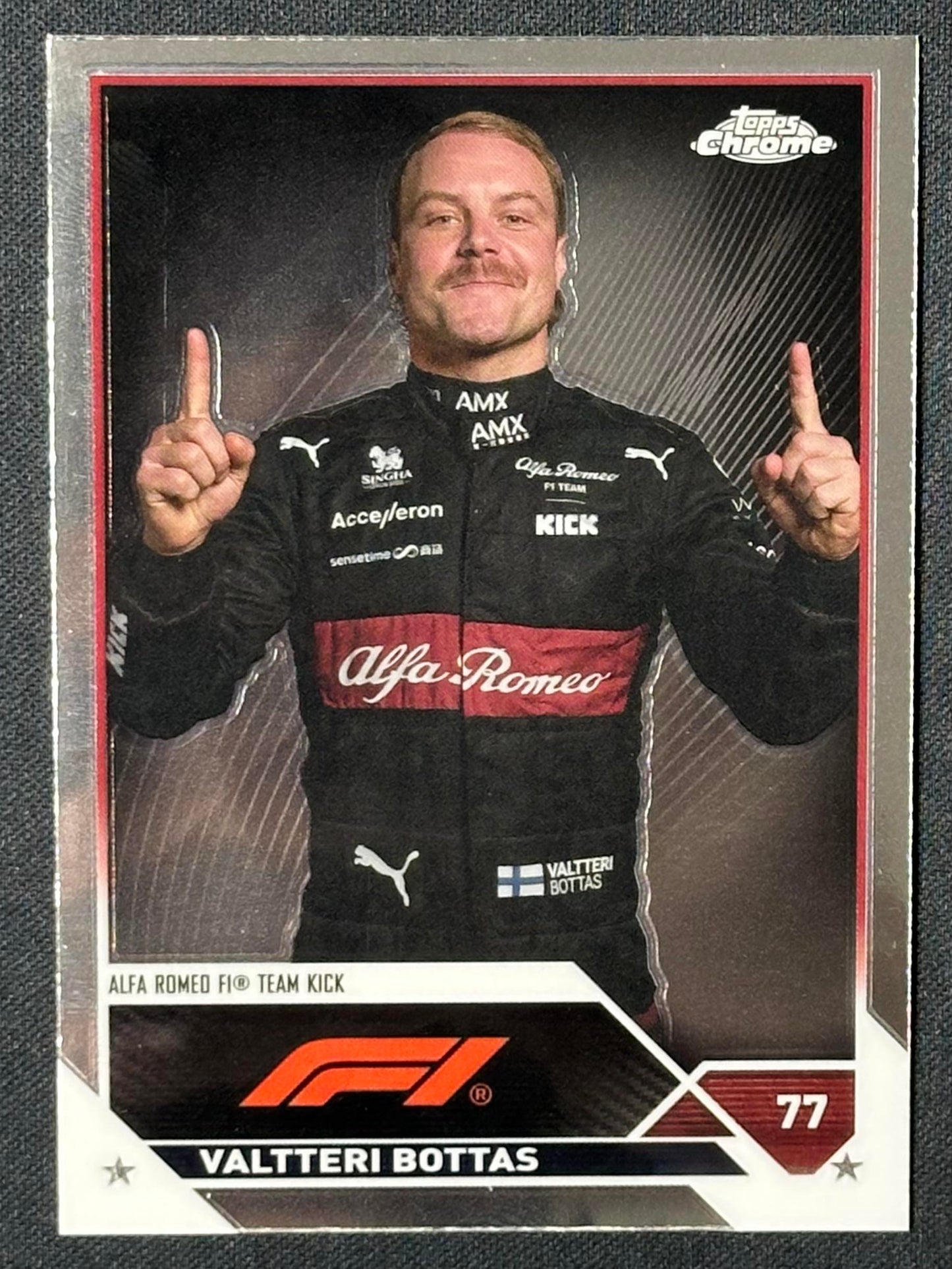 2023 Topps Chrome Formula 1 #36a Valtteri Bottas