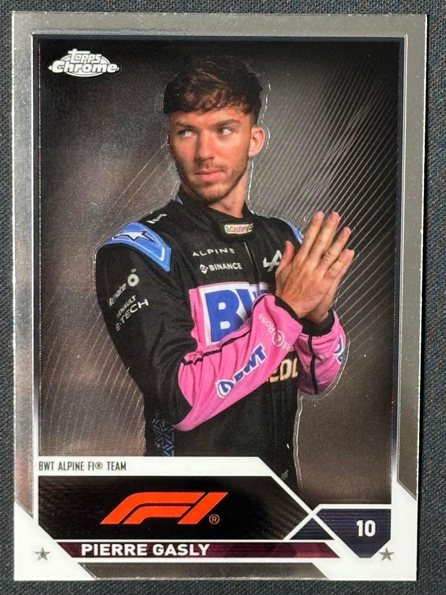 2023 Topps Chrome Formula 1 #52 Pierre Gasly