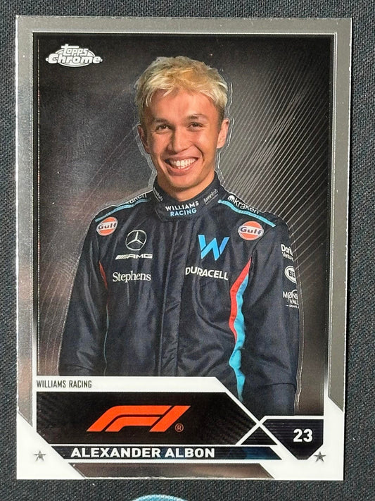 2023 Topps Chrome Formula 1 #61a Alexander Albon