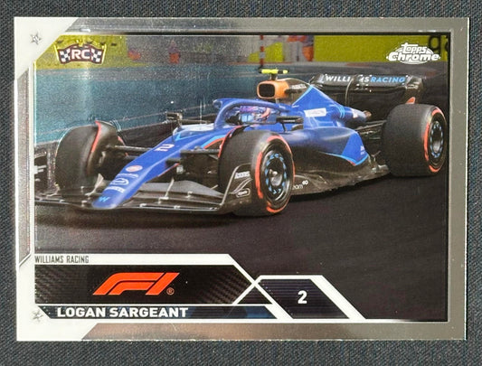 2023 Topps Chrome Formula 1 #66 Logan Sargeant