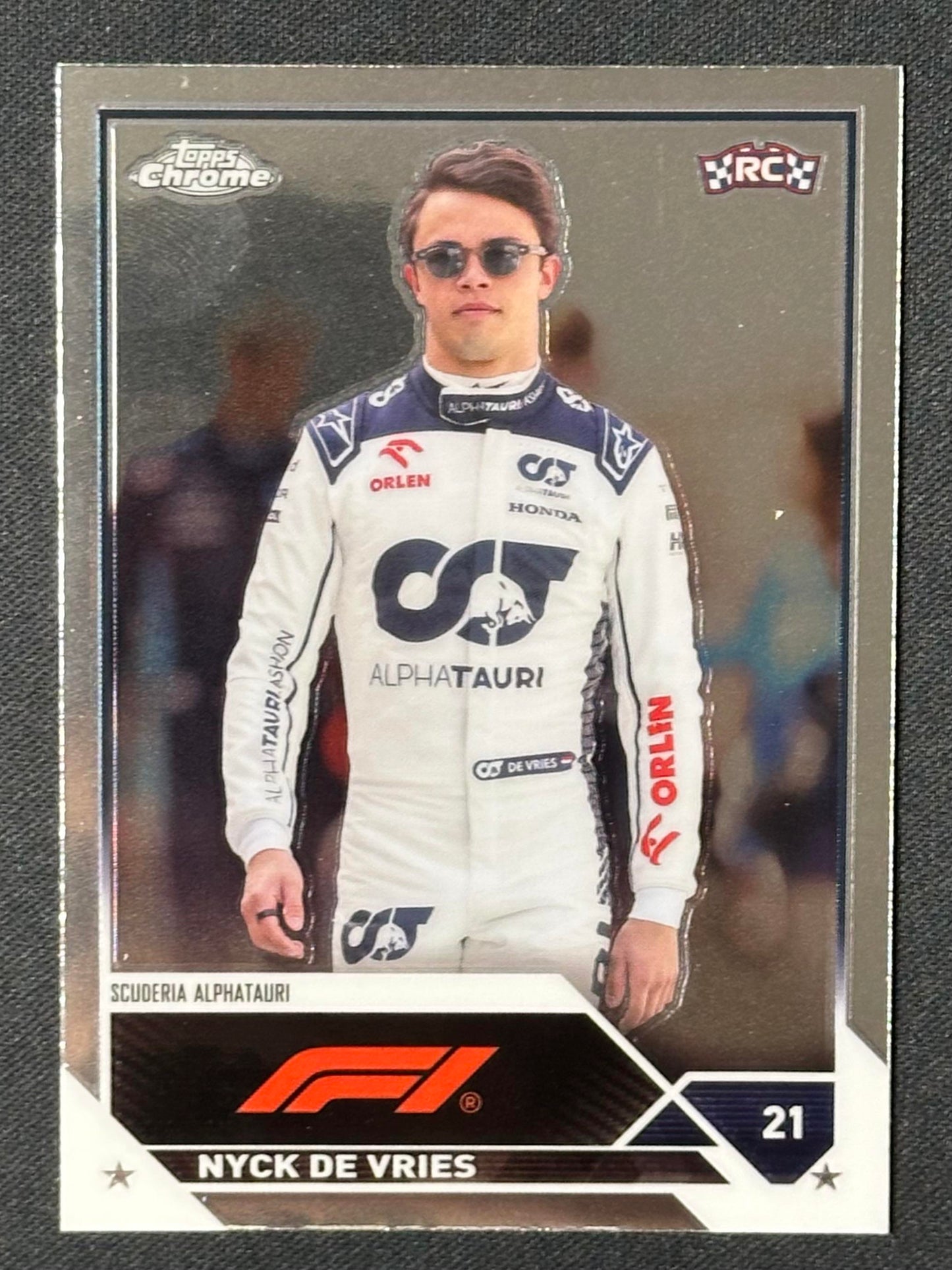 2023 Topps Chrome Formula 1 #68 Nyck De Vries