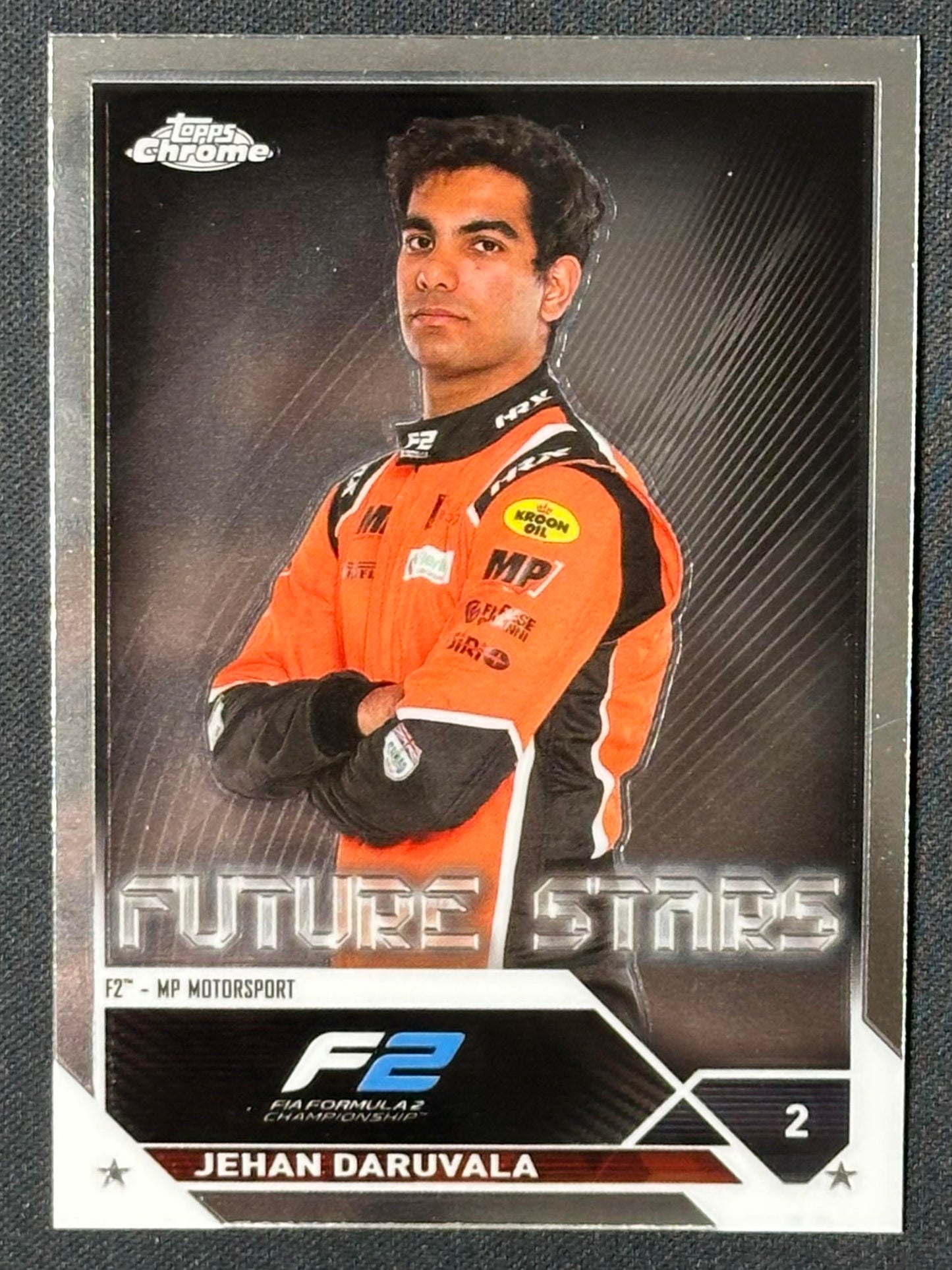 2023 Topps Chrome Formula 1 #81 Jehan Daruvala