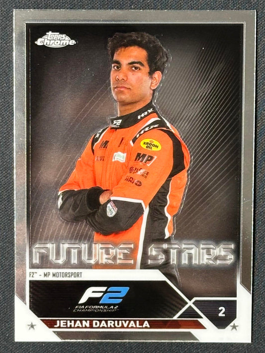 2023 Topps Chrome Formula 1 #81 Jehan Daruvala