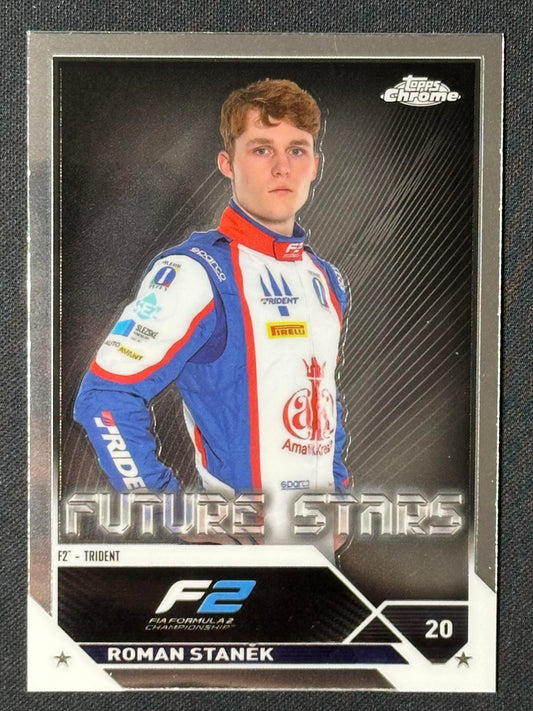 2023 Topps Chrome Formula 1 #86 Roman Staněk