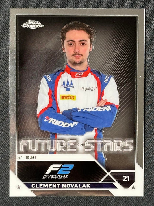 2023 Topps Chrome Formula 1 #87 Clément Novalak