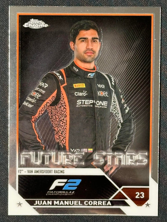 2023 Topps Chrome Formula 1 #91 Juan Manuel Correa