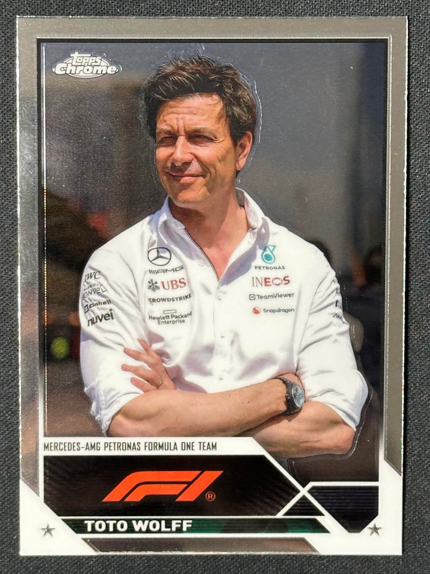 2023 Topps Chrome Formula 1 #92 Toto Wolff