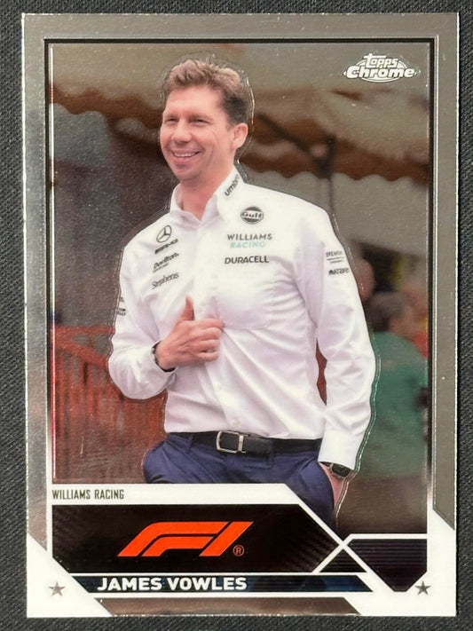 2023 Topps Chrome Formula 1 #99 James Vowles
