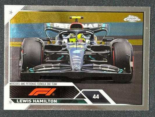 2023 Topps Chrome Formula 1 #104 Lewis Hamilton