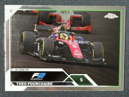 2023 Topps Chrome Formula 1 #130 Théo Pourchaire