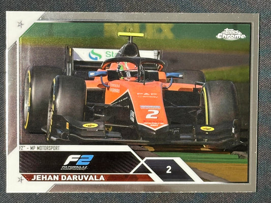 2023 Topps Chrome Formula 1 #133 Jehan Daruvala