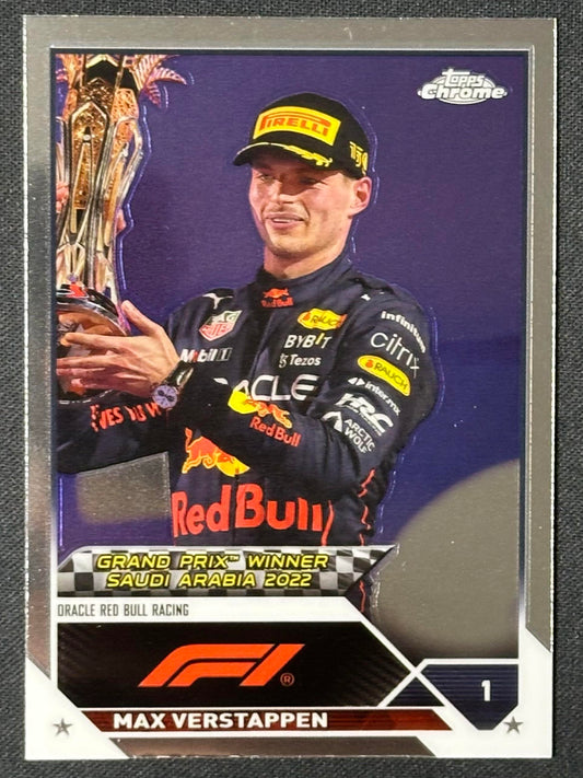2023 Topps Chrome Formula 1 #145 Max Verstappen