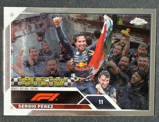 2023 Topps Chrome Formula 1 #150 Sergio Perez
