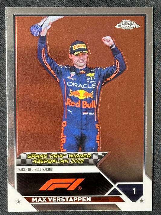 2023 Topps Chrome Formula 1 #151 Max Verstappen