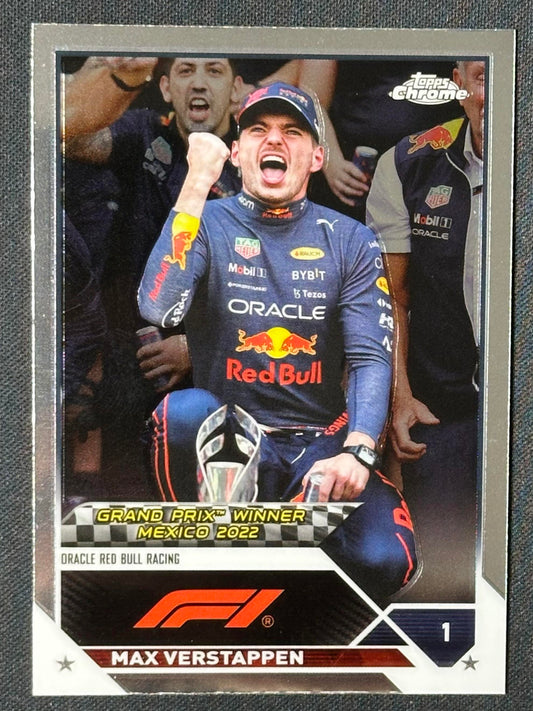 2023 Topps Chrome Formula 1 #163 Max Verstappen