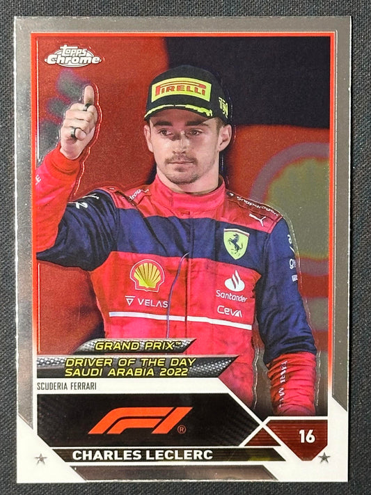 2023 Topps Chrome Formula 1 #167 Charles Leclerc
