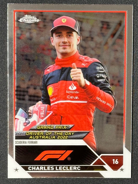2023 Topps Chrome Formula 1 #168 Charles Leclerc