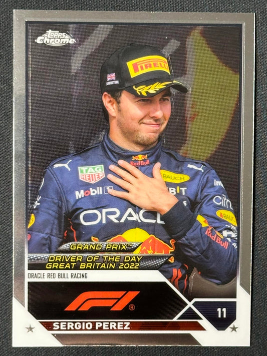 2023 Topps Chrome Formula 1 #175 Sergio Perez