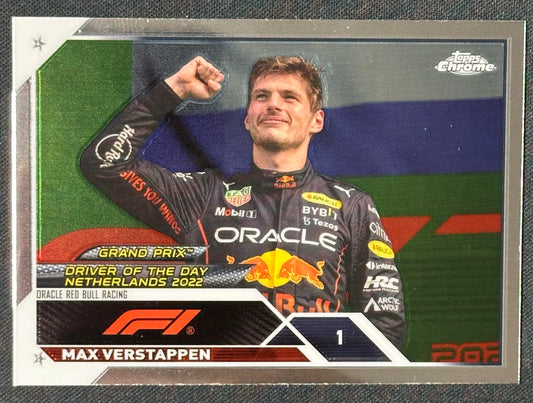 2023 Topps Chrome Formula 1 #180 Max Verstappen