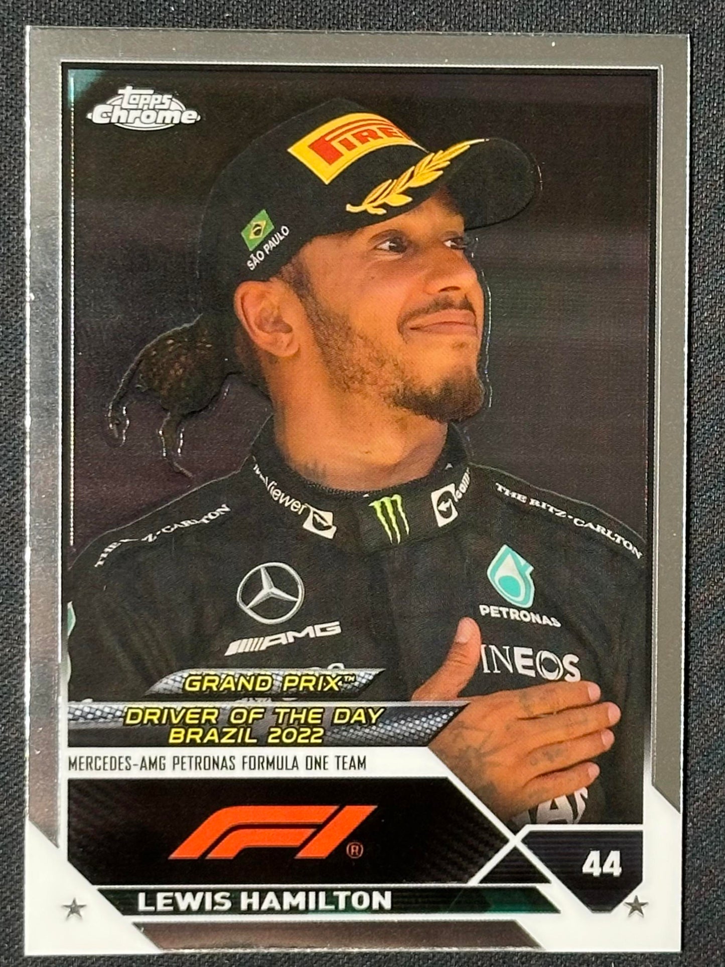 2023 Topps Chrome Formula 1 #186 Lewis Hamilton