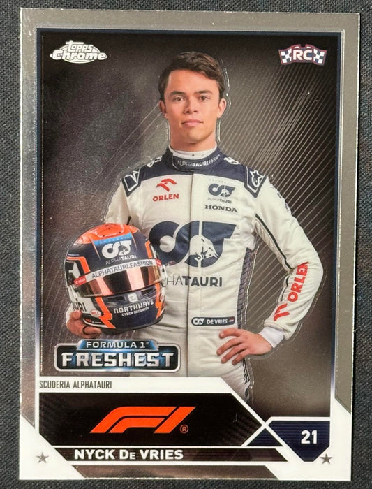 2023 Topps Chrome Formula 1 #193 Nyck De Vries