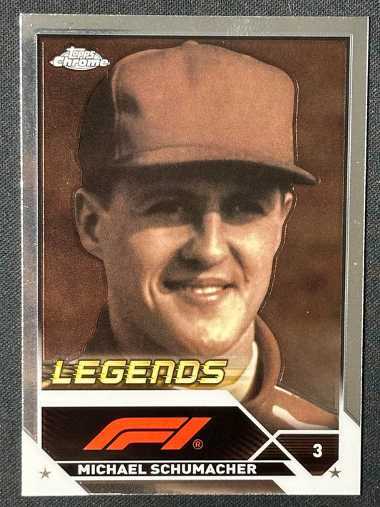2023 Topps Chrome Formula 1 #199a Michael Schumacher