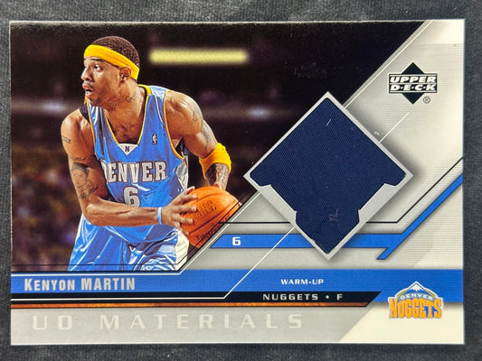 2005-06 Upper Deck #UDM-KM Kenyon Martin UD Materials