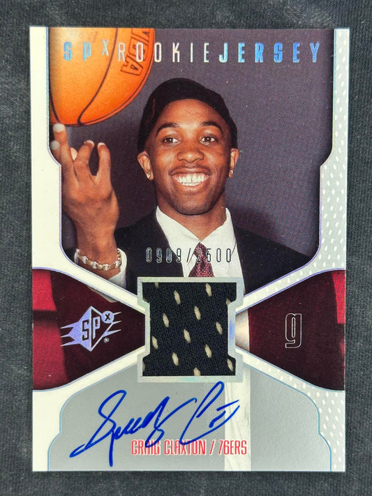 2000-01 SPx #130 Craig "Speedy" Claxton #/2500