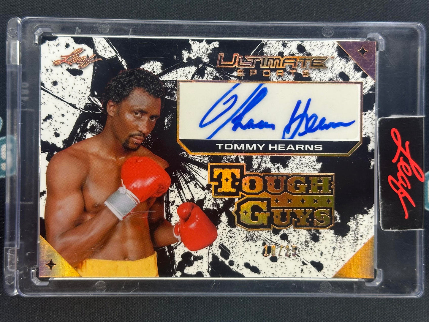2024 Leaf Ultimate Sports - Ultimate Tough Guys Holo Bronze Tommy Hearns /25