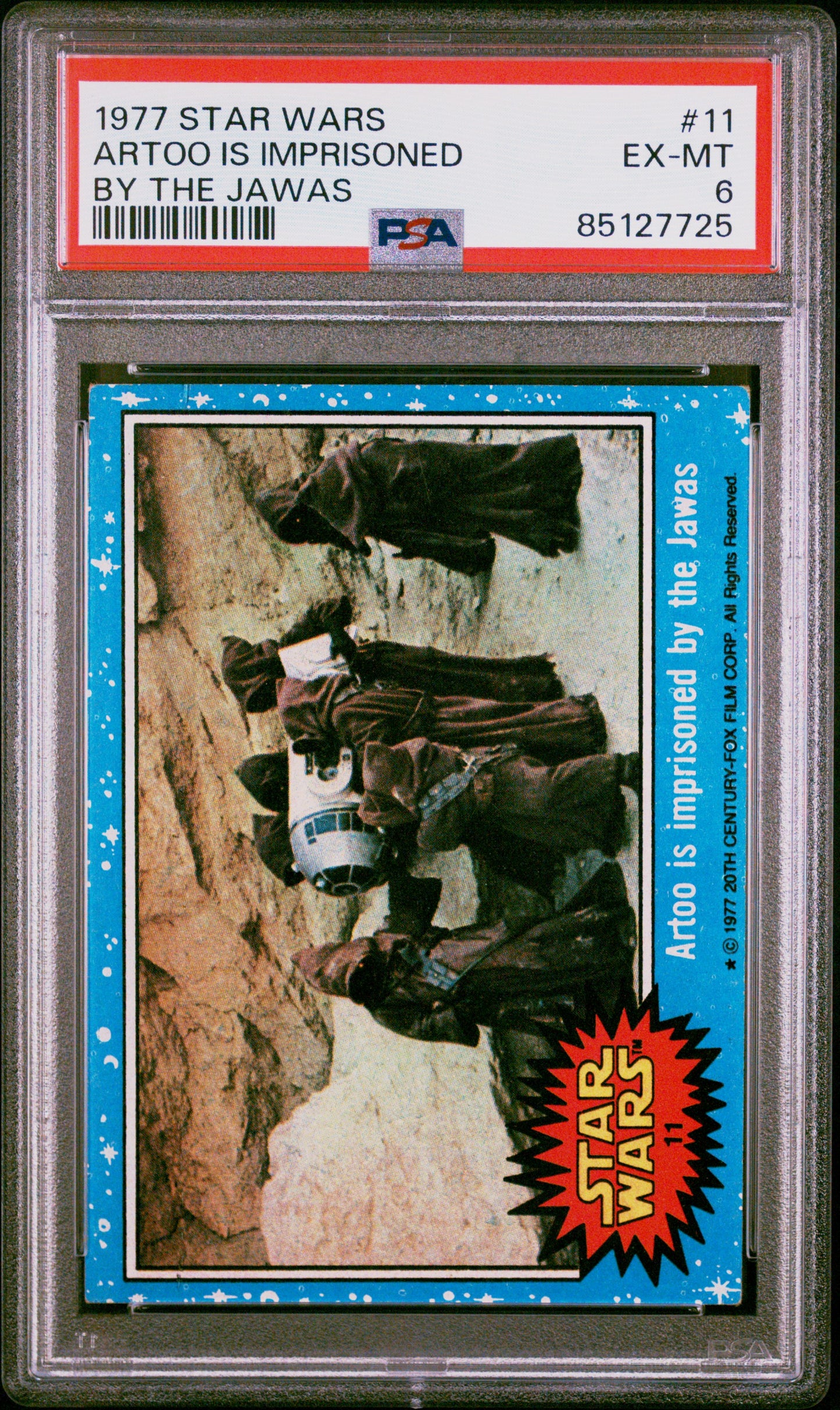 1977 Star Wars #11 Artoo Is Imprisoned By The Jawas PSA 6