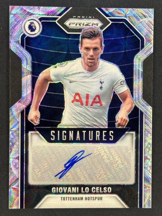 2021-22 Panini Prizm Premier League #S-GLC Giovani Lo Celso Signatures
