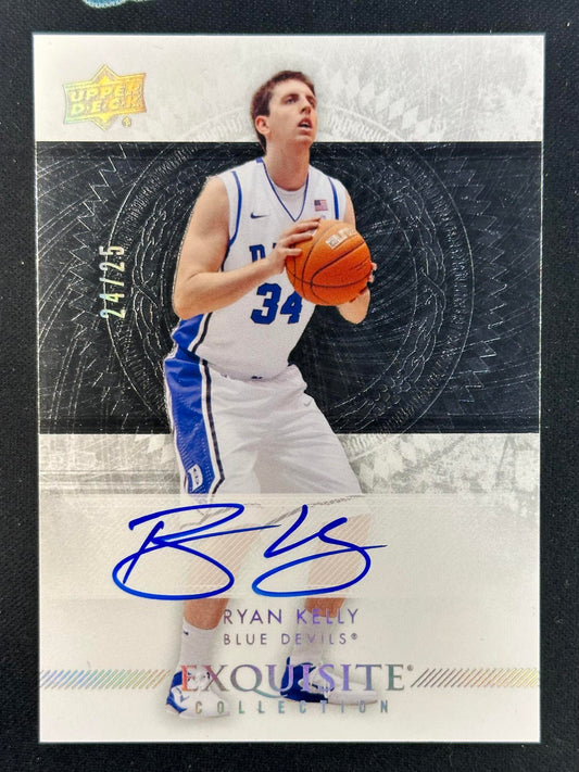 2013-14 Upper Deck Exquisite #56 Ryan Kelly Silver Spectrum #/25