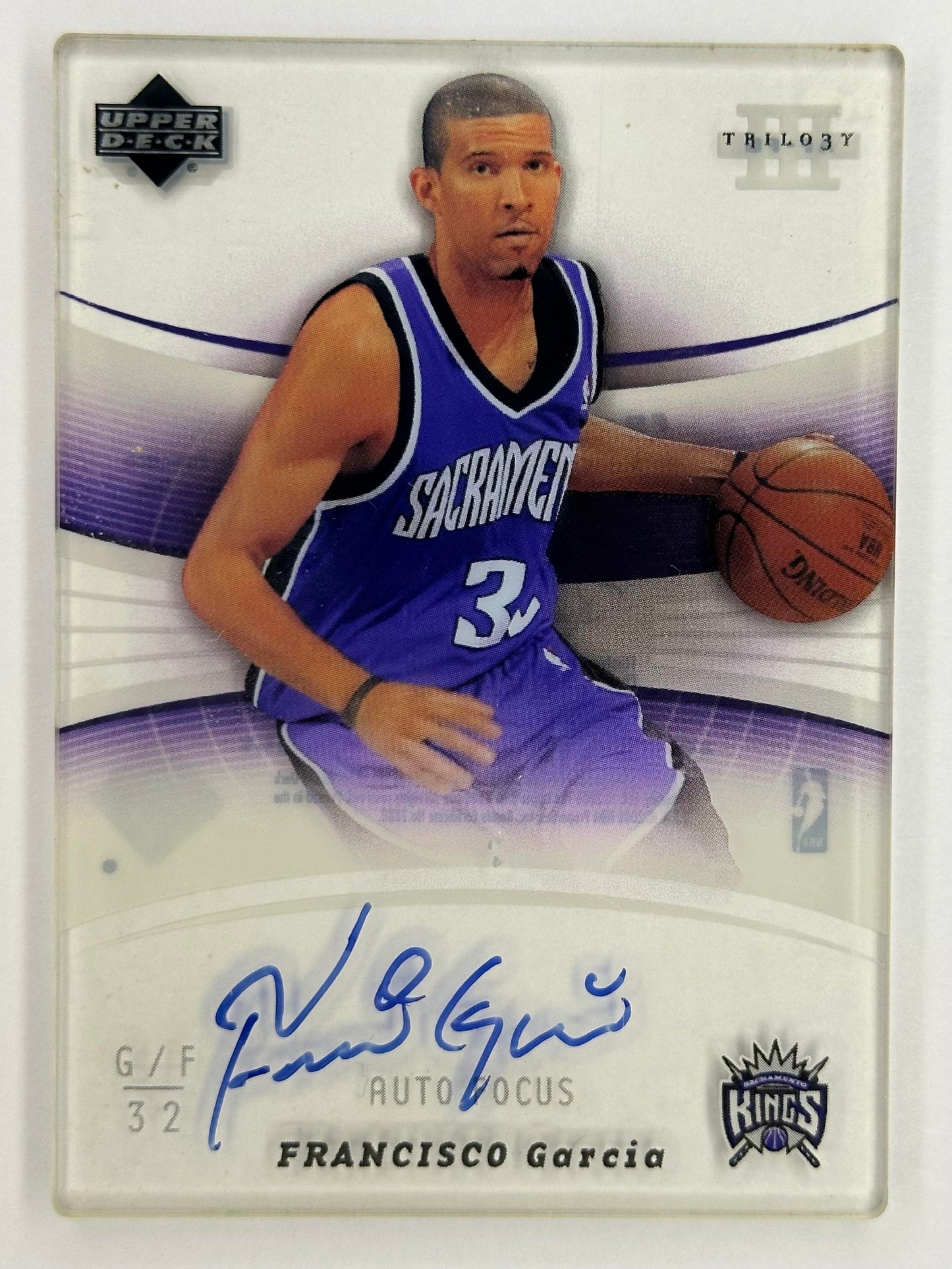 2005-06 Upper Deck Trilogy #AF-FG Francisco Garcia Auto Focus