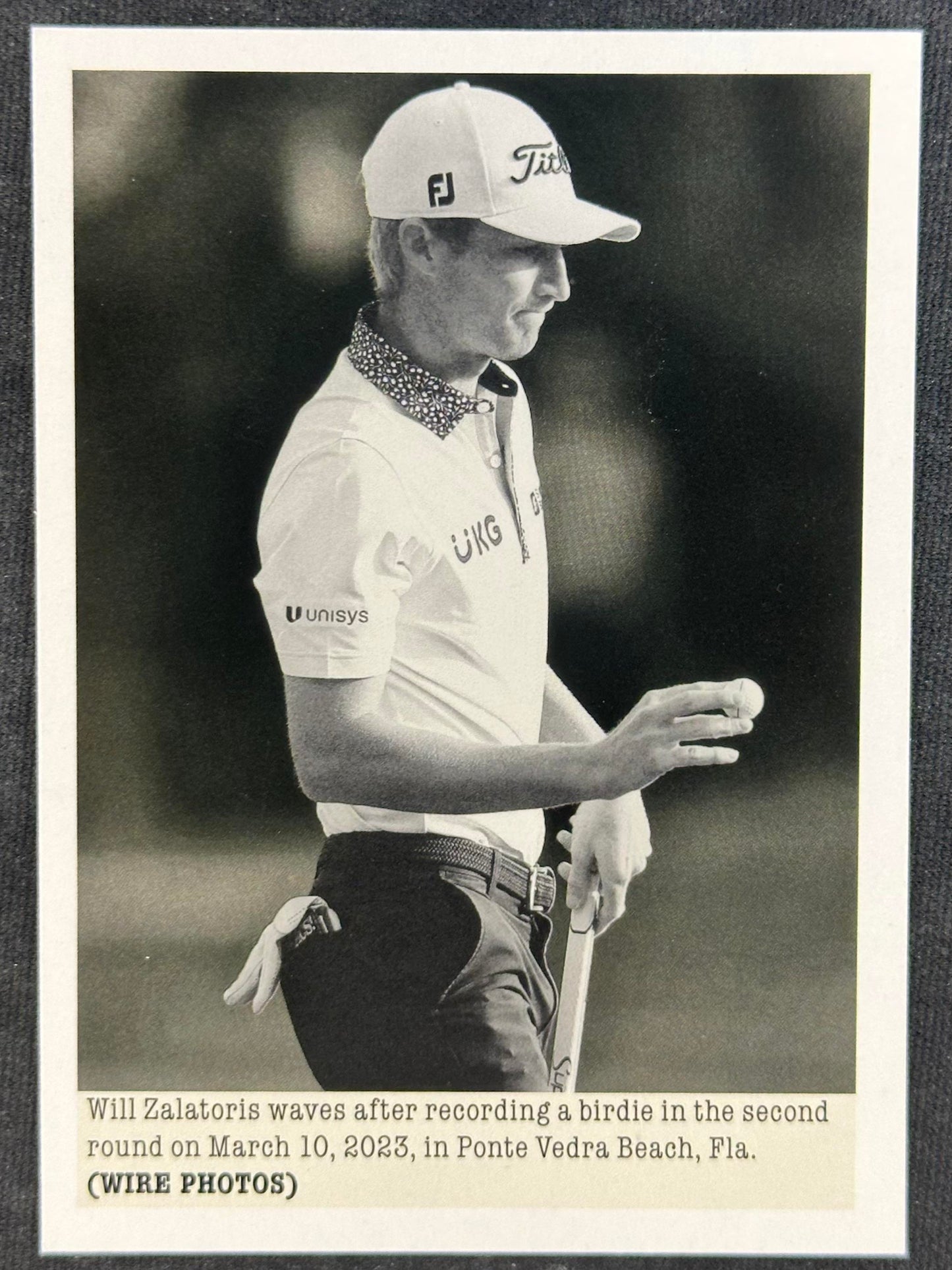 2024 Upper Deck Portfolio #130 Will Zalatoris