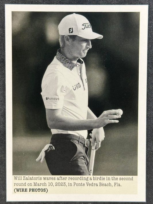 2024 Upper Deck Portfolio #130 Will Zalatoris