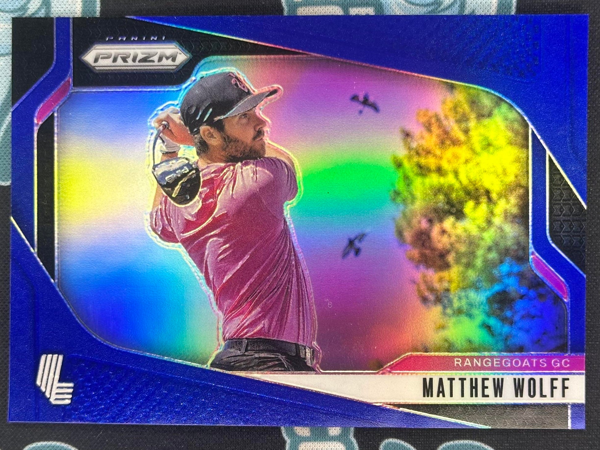2025 Panini Prizm LIV #91 Matthew Wolff Blue #/99