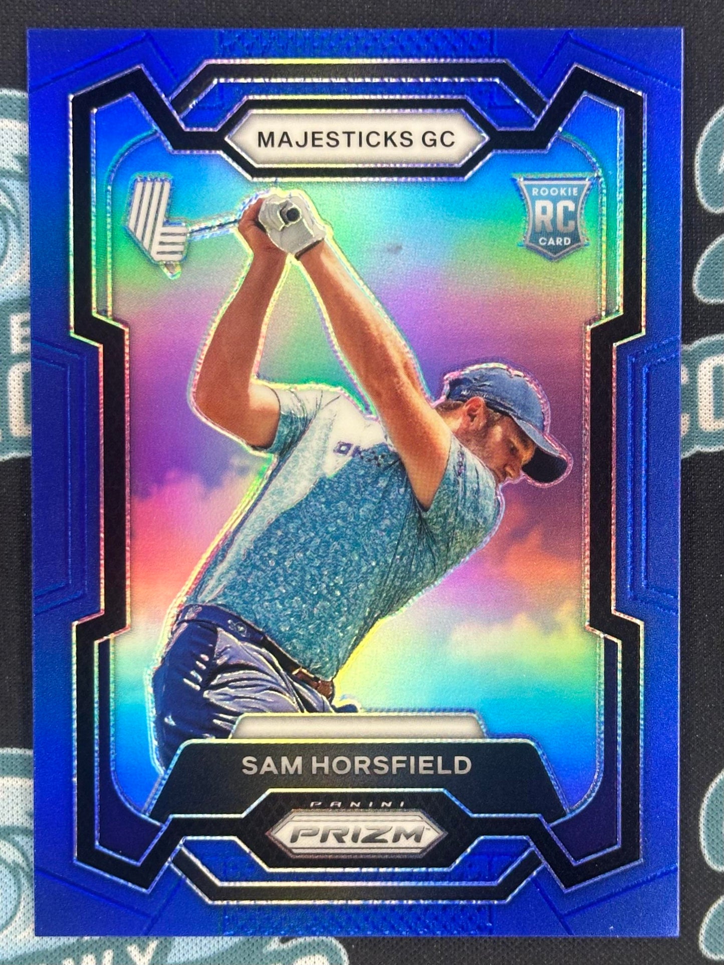 2025 Panini Prizm LIV #43 Frederik Kjettrup Blue #/99