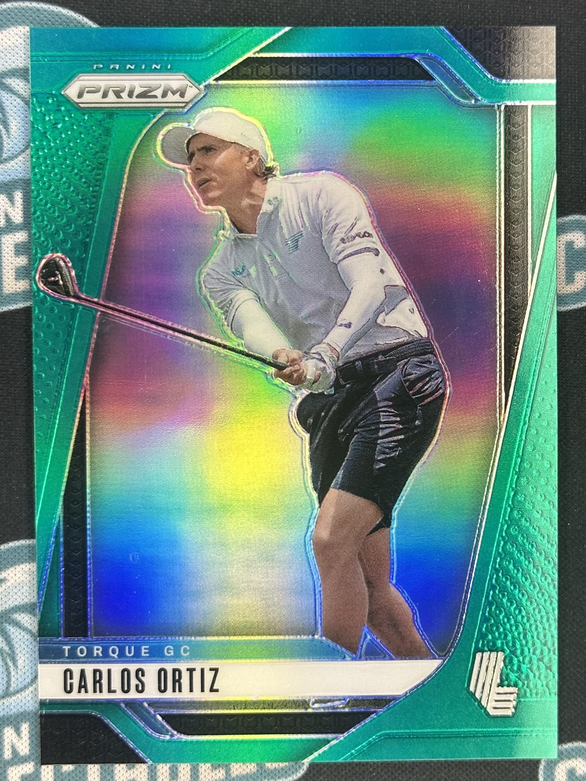 2025 Panini Prizm LIV #47 Carlos Ortiz Teal #/275