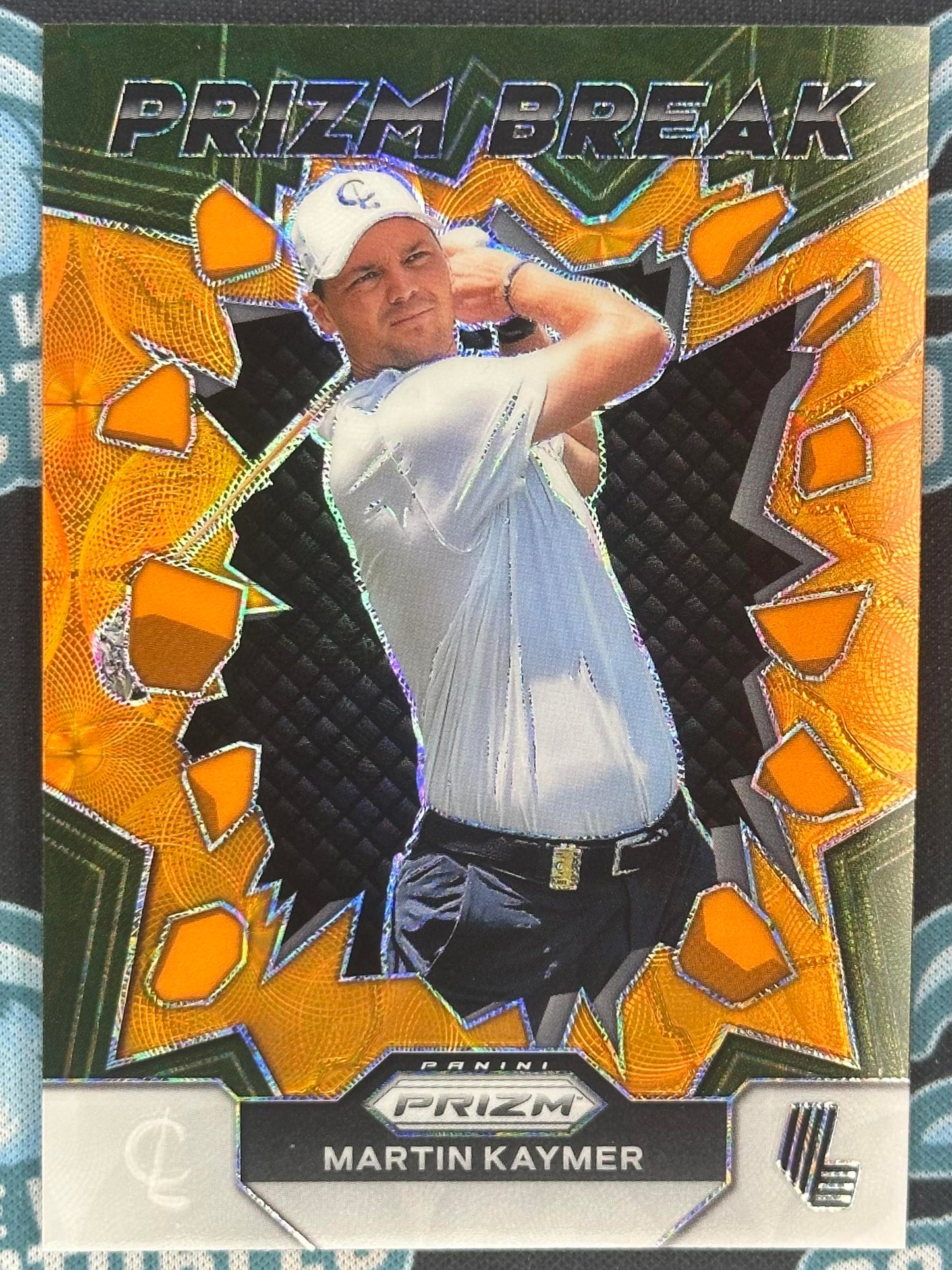 2024 Panini Prizm LIV #7 Martin Kaymer Prizm Break Orange