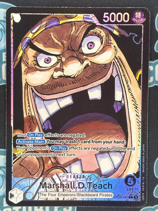 Marshall.D.Teach (081) (Parallel) - Emperors in the New World (OP09)