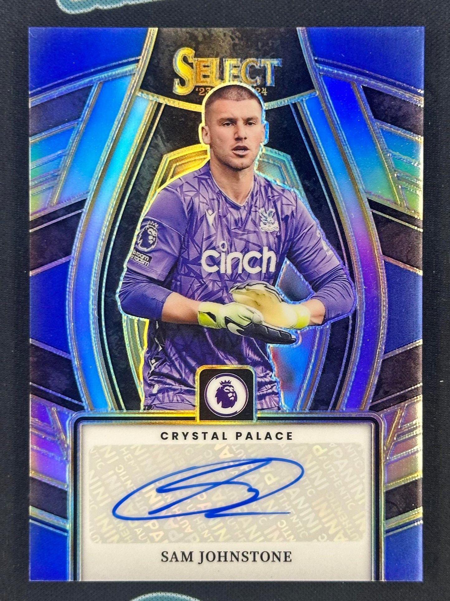 2023-24 Panini Select Premier League - Select Signatures #SS-SJ Sam Johnstone