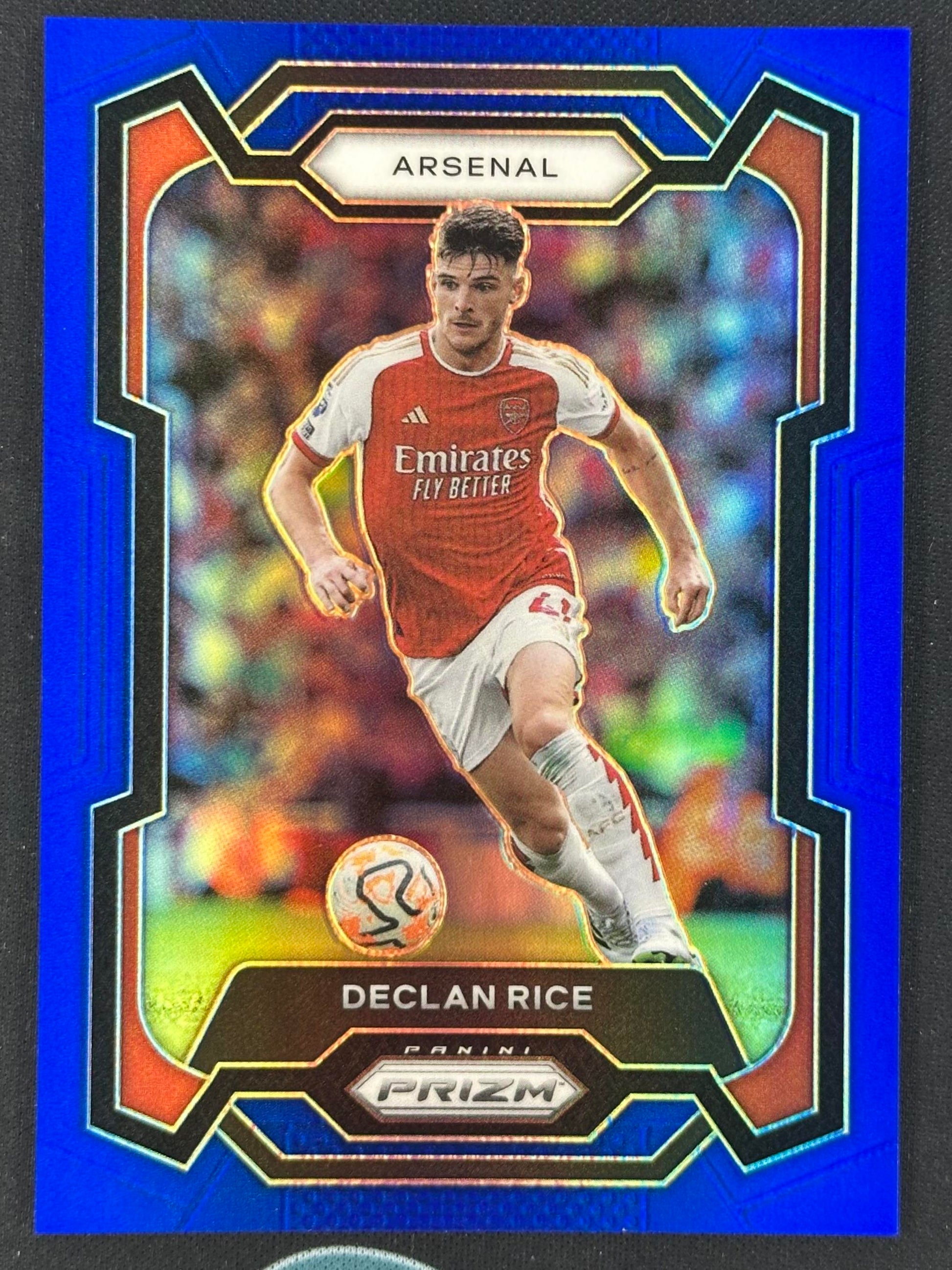 2023-24 Panini Prizm Premier League #23 Declan Rice Blue #/299