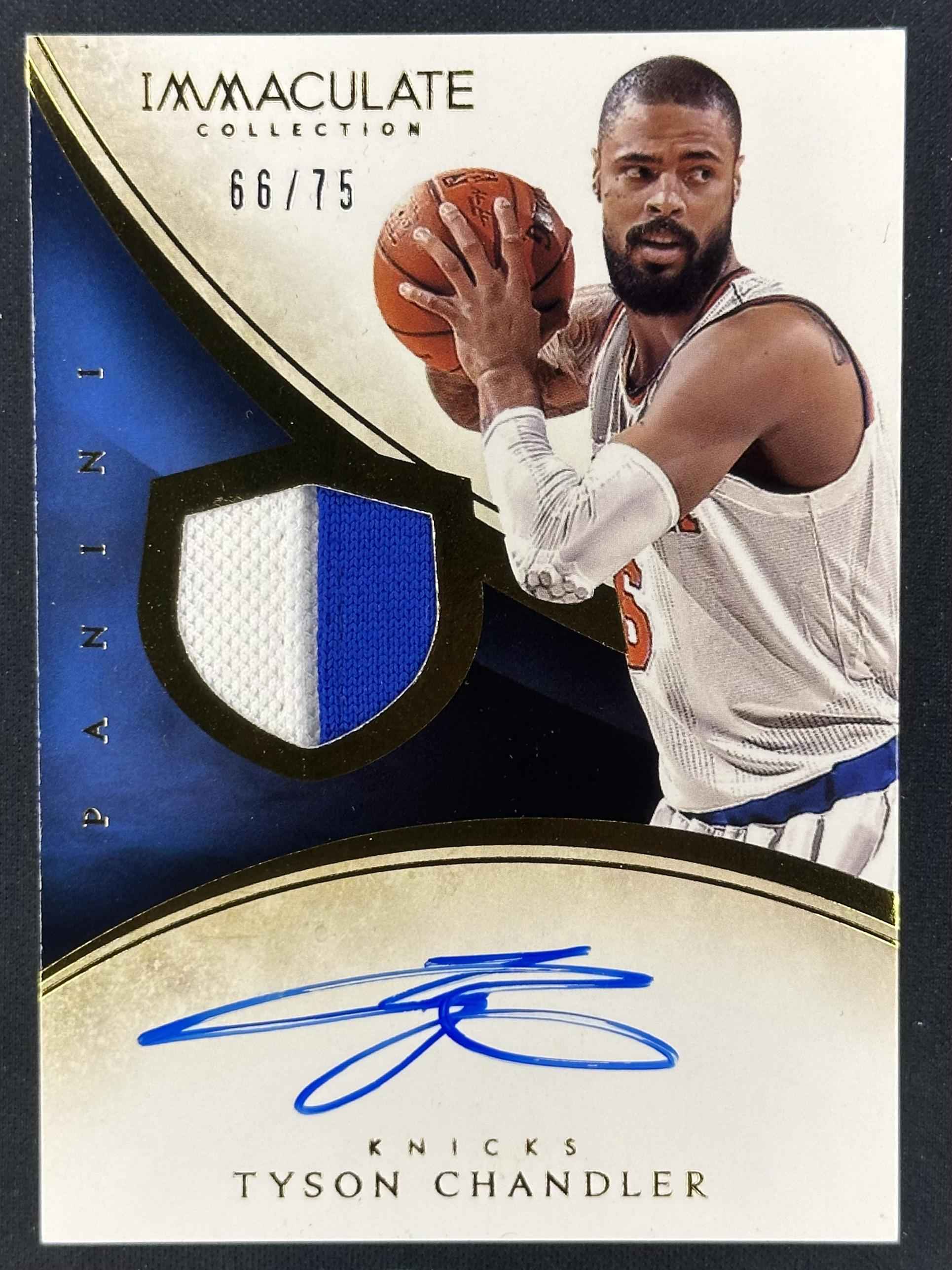 2013-14 Panini Immaculate Collection #184 Tyson Chandler #/75